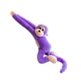 thumbnail image 2 of TanSiDing Long Arm Monkey Plush Toy Hanging Decor with Sound Interactive Stuffed Animal for Room Nursery Playroom, 2 of 7