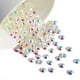 thumbnail image 4 of 1440 Pieces Flat Back Crystal Rhinestones Round Gems, Transparent AB,SS20,4.6-4.8mm Flat bottomed nail drill, 4 of 5
