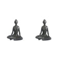 thumbnail image 3 of Matsuzay Decoración de cerámica para chica de Yoga, estilo Simple moderno, portátil, de Color sólido, elegante, que no se desvanece, para Type6 NO6, 3 of 6