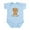 Sky Blue, variant on CafePress - Lion Of Judah Baby Body Suit - Baby Light Bodysuit, Size Newborn - 24 Months