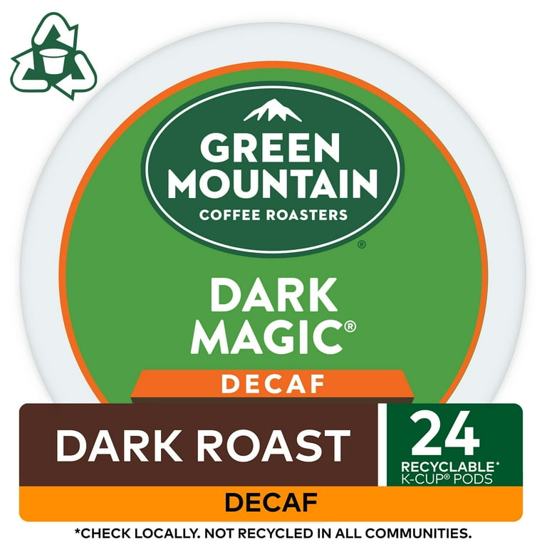 Dark magic top decaf k cups