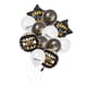 thumbnail image 3 of 12 globos de confeti metalizados para decoración de fiestas de Nochevieja y celebraciones. Blanco, 3 of 6