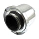 thumbnail image 1 of 3 "76 mm Filtro de aire de protección térmica de alto flujo Cono redondo de admisión fría Accesorios para automóviles universales Cumplen con los Plata Macarena Escudo térmico de alto flujo, 1 of 6