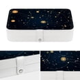 thumbnail image 4 of Constellation Portable PU Leather Jewelry Box with Removable Compartment, Necklace Holder, Storage Box, and Jewelry Organizer, 4 of 6