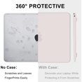thumbnail image 3 of Compatible con MacBook Air de 13 pulgadas (modelos 2021 a 2018, A2337, M1, A2179 y A1932), carcasa rígida suave para portátil., 3 of 4