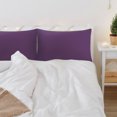thumbnail image 2 of PiccoCasa 6 Pack Egyptian Cotton Pillowcases with Non-zippered, King Deep Purple, 2 of 8