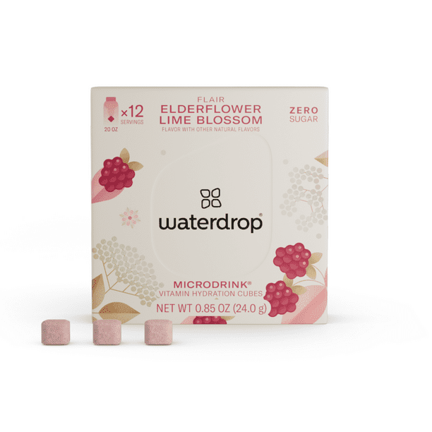 waterdrop Microdrink FLAIR Flavored Water Packets with Valuable