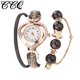 thumbnail image 4 of Teissuly CCQ Women Vintage Shining Pearl Bracelet Dial Analog Quartz Wrist Watch Teissuly WER202401226134, 4 of 4