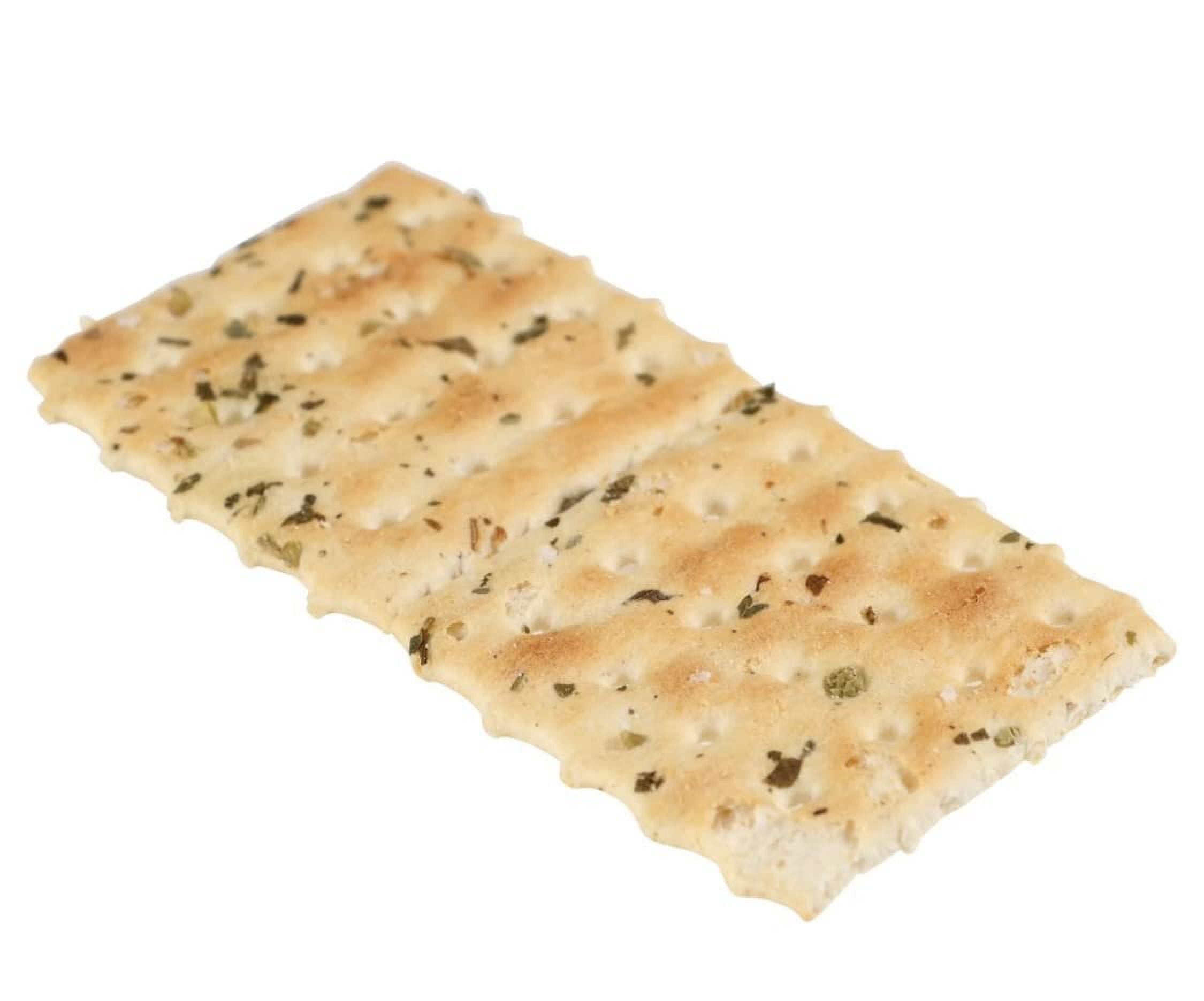Greta Mediterranean Crackers with Olive & Oregano, Crispy Savory Snack Crackers, 4.23 oz, 2 Pack