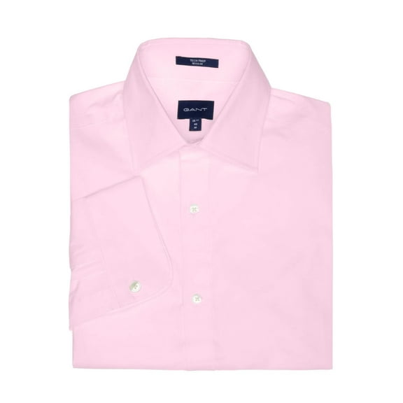 GANT Shadow Rose Tech Prep Broadcloth Slim Point Collar Shirt 3053116 Size M