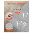 thumbnail image 4 of YYDSBNHH TatamiMat, Queen Size Foldable Japanese Tatami Mattress, Futon Mattress with Storage Bag & Fastener, 9-Layer Floor Mat for Sleeping, Dormitory, Meditation, Yoga, 80 x 60 x 2.5 in, Gray, 4 of 6