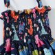 thumbnail image 5 of Vestido SDJMa para niñas y bebés, de verano, sin mangas, con tirantes y estampado gráfico, 5 of 8
