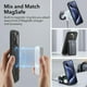 thumbnail image 4 of Funda para Pro Max 2023, compatible con MagSafe, protección de grado militar, resistente al amarilleo, parte trasera resistente a arañazos, funda magnética para Pro Max 2023, serie Classic, negro, 4 of 8