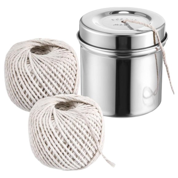 Siruishop 2 Rolls Cooking Twine Butchers Twines Easy to Use Durability for DIY Crafts Gift