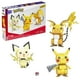thumbnail image 1 of Set de construcción de juguetes MEGA Pokémon con figuras de acción Pikachu de 4 pulgadas, 1 of 7