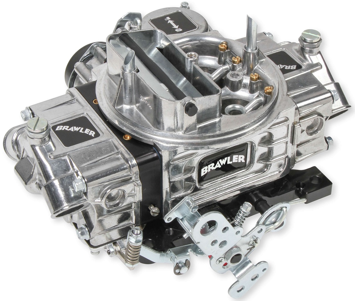 Holley Quick Fuel Brawler Street Carburetor 650 Cfm 4160 4bbl Electric Choke Vacuum Secondaries Br 67207 Walmart Com