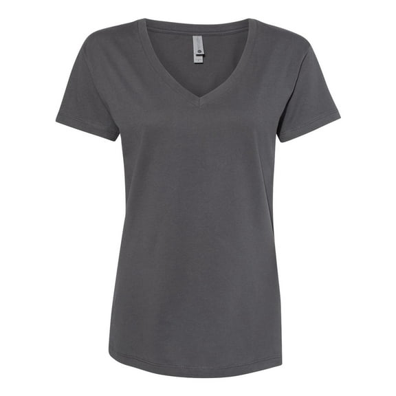 Next Level Womens Cotton V-Neck T-Shirt