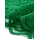 thumbnail image 5 of INSPIRAR CHIC Blusa de Encaje Floral de Manga 3/4 Cuello Redondo XL Verde, 5 of 6