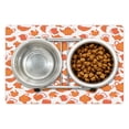 thumbnail image 1 of Tea Pet Mat for Food and Water, Old Fashioned Classic Ornament Teapots Ceramic Antique Teatime Beverage Pattern, Non-Slip Rubber Mat for Dogs and Cats, 18" X 12", by Ambesonne, 1 of 1