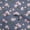 Blue, variant on oneOone Polyester Spandex Gray Fabric Floral Craft Projects Decor Fabric Printed By The Yard 56 Inch Wide
