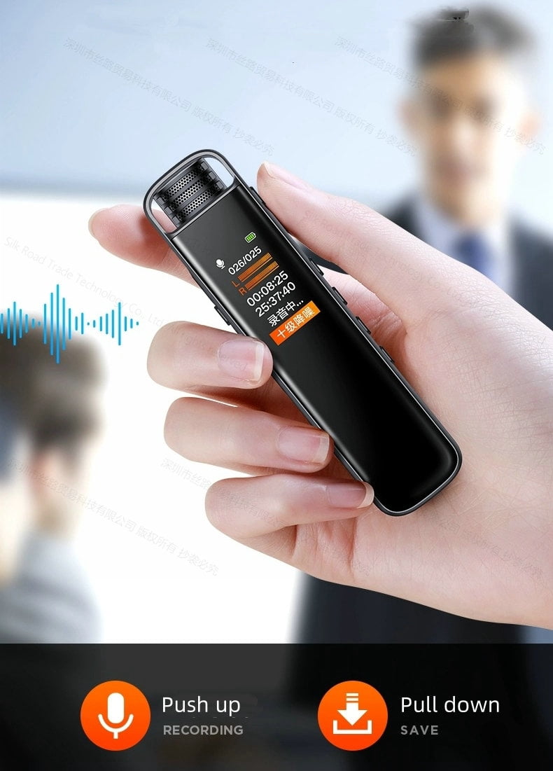 GL-88 Long Time Endurance HD Denoise Clip Digital Voice Audio Recorder Learning Business Meeting Interview Wedding Dictaphone-8GB