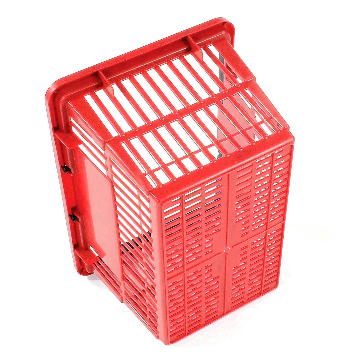 Good L ® Large Shopping Basket with Plastic Handle 33 Liter 19-3/8"L x 13-1/4"W x 10"H Red