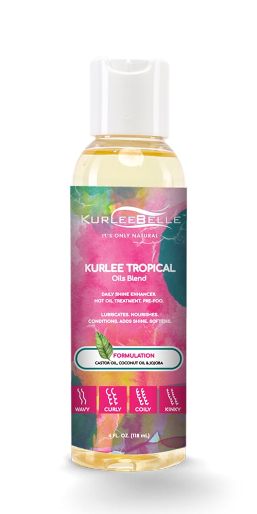 Kurlee Belle Kurlee Tropical Oils Blend, 4 fl oz