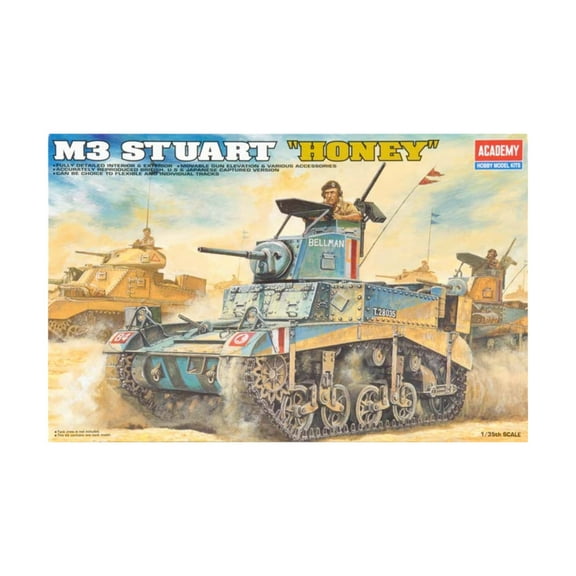 1:35 M3 Stuart Honey British Model Kit