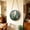 Green, variant on Outdoor Chair Cushions Set of 2 Floral Tufted High Back for Indoor Outdoor