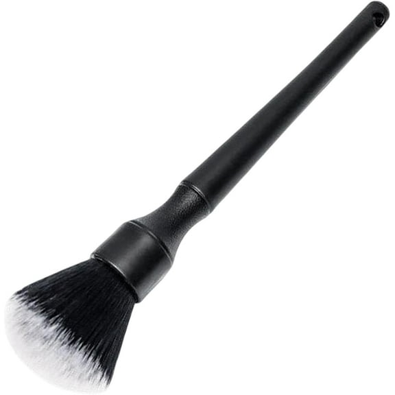 Car Interior Brush - Microfiber Car Brushes for Detailing - Car Cleaner Auto Instrument Panel Dust Brush for Washing Emblems Wheels Interior Upholstery Air