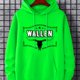 thumbnail image 1 of Wallen & Bull Skull Print Hoodie, Hoodies Para Hombres, Sudadera Con Capucha De Diseño Gráfico Casual Para Hombres Con Bolsillo Canguro Para Primavera Otoño, Como Regalos, 1 of 4