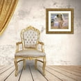thumbnail image 3 of Bastida, Joaquin Sorrolla 13x12 Gold Ornate Wood Framed with Double Matting Museum Art Print Titled - After the Bath, 3 of 4