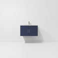 thumbnail image 5 of Geneva 30 in. W Navy Blue Bath Vanity, Carrara Marble Top, and Faucet Set, 5 of 11
