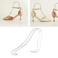 thumbnail image 1 of Présentoir en Acier Inoxydable pour Chaussures Inserts Formeur Porte-Sandale à Talons Hauts, 1 of 8