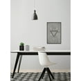 thumbnail image 6 of Silver Triangles Floater Framed Painting Print on Canvas, 6 of 6