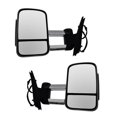 thumbnail image 4 of Trail Ridge Towing Mirror Power Heated Signal Side Chrome Pair Set for Chevy GMC, 4 of 4