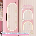 thumbnail image 6 of Reasea Kids Armoire with Mirror, Dress up Storage for Children Costume, Wardrobe Closet with Jewelry Cabinet for Bedroom, Kids Room, Girl, Pink, 6 of 10