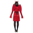 thumbnail image 3 of Economy Devil Costume Adult Red Halloween Accessories Large Female Fancy Dress Party Book Week, 3 of 3