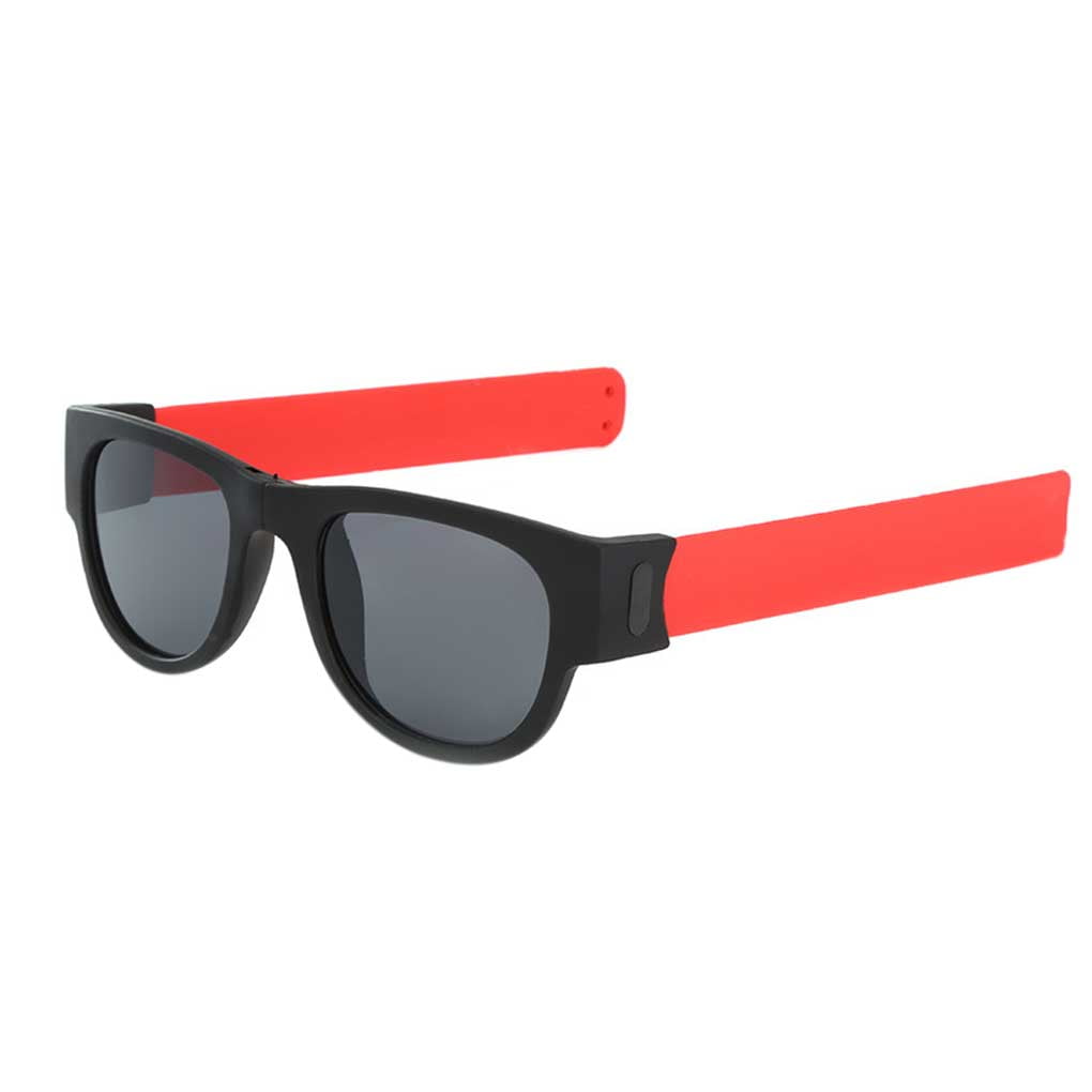 KDEAM Portable Folding Unisex Polarized Sunglasses Outdoor Riding Sport Glasses 