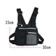 thumbnail image 2 of Paquete de pecho deportivo utilitario. Bolsa De Pecho Con Soporte Para Teléfono Incorporado. Para Entrenamientos, Correr Y Caminar,Negro, 2 of 5