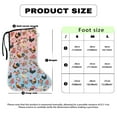 thumbnail image 6 of COEQINE Rooster Flower Leg Cast Cover 2 Pieces Outdoor Protection Leg Cover Knee Cast Sock Breathable Cast and Bandage Protector Cast Scratcher Sleeve Gifts for Friends Size S, 6 of 7