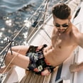 thumbnail image 2 of luoweisi Men's Beach Shorts Quick Dry Swim Trunks with Mesh Lining Rabbit L, 2 of 5