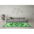 thumbnail image 3 of Ahgly Company Indoor Rectangle Persian Emerald Green Traditional Area Rugs, 8' x 12', 3 of 4