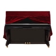 thumbnail image 4 of Ymiko Piano Cover, Breathable High Quality Pleuche Material Upright Piano Cover, Lightweight Smooth Soft For Piano Instrument Lovers Professionals Use, 4 of 8