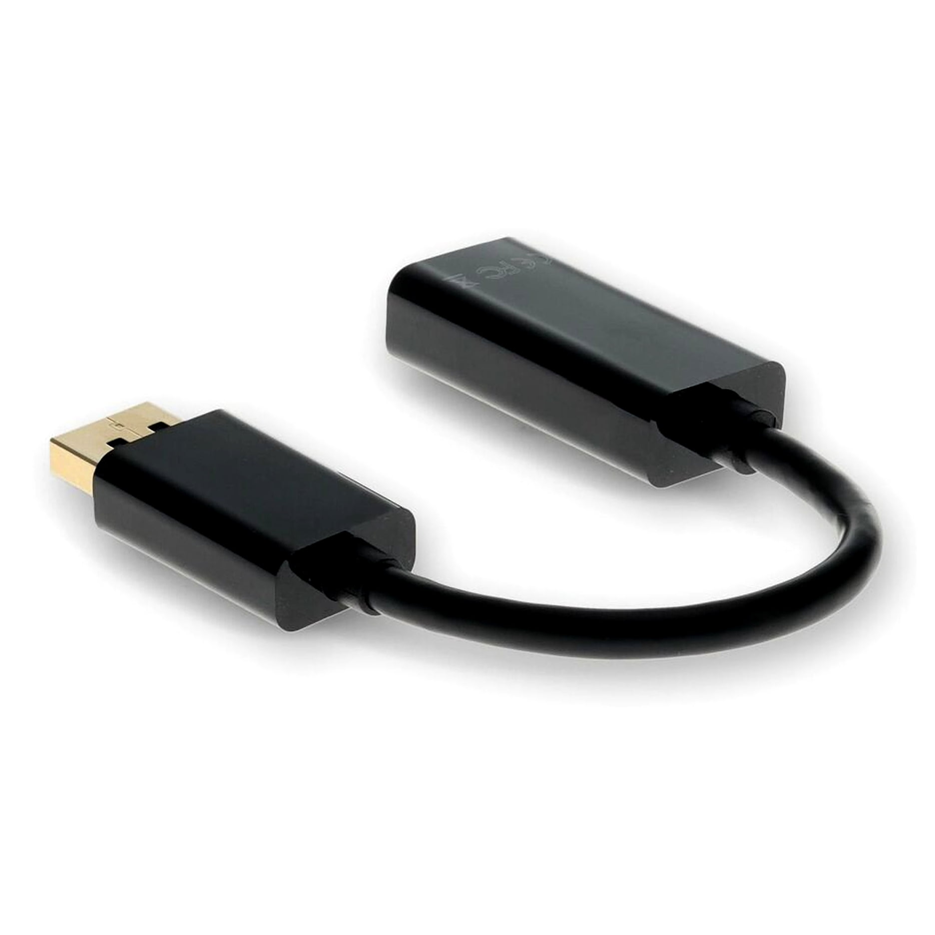 AddOn 5 Pack 8in DisplayPort to HDMI Adapter Cable - video adapter - DisplayPort / HDMI - 7.9 in