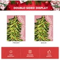 thumbnail image 6 of SM-XLHN Merry Christmas House Flag 28x40 Inch Double Sided, Christmas Tree Xmas Winter Holiday Yard Outdoor Decorative Flag, 6 of 6