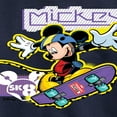 thumbnail image 3 of Disney - Standard Sports - SK8 Mickey - Retro Style - Youth Crewneck Fleece Sweatshirt, 3 of 5