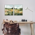 thumbnail image 3 of Stupell Industries Vast Meadow Painting Landscape Painting Gray Framed Art Print Wall Art, 16 x 20, Set of 2, 3 of 10