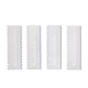 thumbnail image 2 of Peine raspador para pasteles, 4 piezas, raspador de crema para pasteles, peine alisador para pasteles, peine para decorar pasteles, grado profesional, 2 of 12