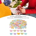 thumbnail image 3 of 100Pcs Wooden  Buttons, Decorative Mixed Colours Craft Buttons For DIY Crafting Sewing Decoration, 3 of 8
